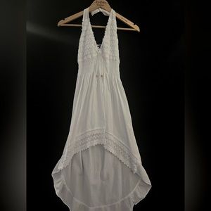 “ BLANCO” BOHO halter top dress!
